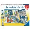 Ravensburger Puzzle 3x49 Piece Tom & Mia Go On A Space Mission