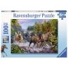 Ravensburger Puzzle 100 Piece Rushing River Horses -Ravensburger shop adfdc654b436ac821b086133b890f8a7 thumb