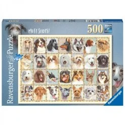 Ravensburger Puzzle 500 Piece Mutt Shots
